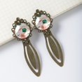 thumbnail image 4 of Saint Patrick's Day Vintage Copper-Colored Lace Bookmarks Set of 2 - Stainless Steel Book Markers for Reading Accessories and Book Lovers, 4 of 5