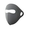 thumbnail image 2 of Cubierta facial máscara facial con bucles de oreja ajustables protección ar transpirable y secable para viajar viajar al aire libre senderismo gris oscuro, 2 of 8