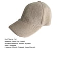 thumbnail image 7 of Eoperou Stylish Baseball Hat Casual Keep Warmth All-match Thickened Design Comfortable Hat for Comfort Sun Protection, 7 of 7