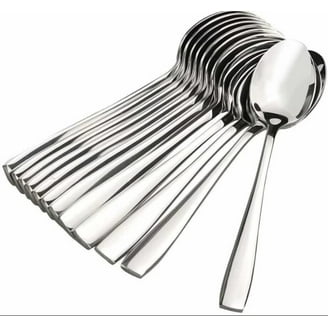 Mini Demitasse Spoons 12-Piece Stainless Steel Mini Espresso Spoons - 5.24 Inch Demitasse Spoons For Coffee & Desserts Stainless Steel Coffee Spoons