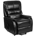 thumbnail image 7 of Flash Furniture HERCULES Series Black LeatherSoft Remote Powered Lift Recliner for Elderly, 7 of 7