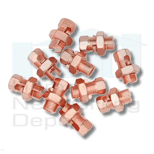 8H SPLIT BOLT CONNECTOR BY PREMISA™ FOR 8 STR - 8 SOLID AWG CU ...