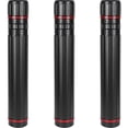 thumbnail image 1 of OULII 3Pack Expandable Poster Storage Tube Cylindrical Black Plastic for Transportation 11.8X2.6X17.7in, 1 of 8