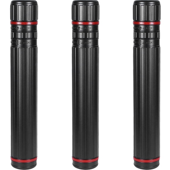 Milisten 3Pcs Poster Tube Extendable Poster Tube Plastic Reusable Drafting Tube Poster Carrying Tube