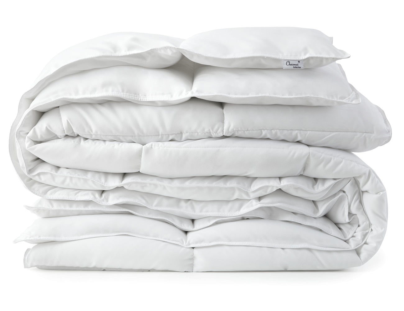Chezmoi Collection White Down Alternative Comforter, Full/Queen