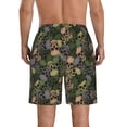 thumbnail image 3 of Naloa Camouflage Skulls Men's Beach Shorts, Surfing shorts, Swim trunks, Quick Dry Swim Trunks for Surfing Beach Fun - 3X-Large, 3 of 9