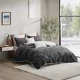 thumbnail image 2 of INK+IVY Pomona 3-piece Cotton Embroidered Coverlet Mini Set in Black, 2 of 15