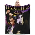 thumbnail image 3 of Timothee Actors Chalamet Blanket Throw Blankets Ultra Soft Flannel Lightweight Throws for Couch, Bed,All Seasons Use 60"x50", 3 of 8