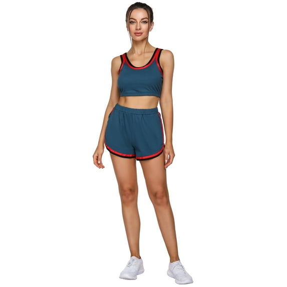 Purcoar Spring and Summer Fashion women's Casual vest set