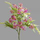 thumbnail image 1 of Nvzi 3 flores artificiales lilas, flores falsas, flores artificiales para decoración de bodas, moradas, 1 of 5