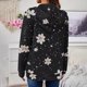 thumbnail image 4 of Chaquetas y prendas de vestir casuales con capucha y manga larga para mujer, top de poliéster con bolsillo largo para mujer, 4 of 6