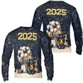 thumbnail image 3 of Happy New Year Poodle Welcome 2025 Balloon Firework Party All Over Print 3D Sweatshirt Unisex Merch Poodles Dog Lover Gifts Idea - 01014, 3 of 6