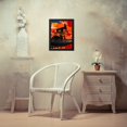 thumbnail image 3 of Stephen Chambers 11x14 Black Modern Wood Framed Wall Art Titled - Pumpjack Orange, 3 of 6