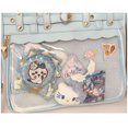thumbnail image 5 of StyleSack Japanese Ita Crossbody Bag - Large Capacity Kpop Tote with Clear Display Panel, PU Leather & Adjustable Strap, 5 of 12