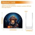 thumbnail image 3 of Monkey Color Spots Napkin Holder for Table Clear Napkin Stand Paper Holder Acrylic Organizer Dispenser Napkins for Dinner Kitchen Restaurant Room, 3 of 8