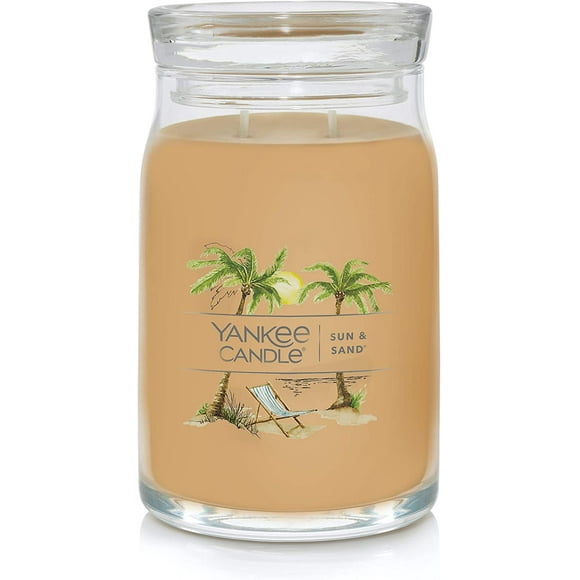Yankee Candle 1629965 Sun & Sand Signature Large Jar Candle