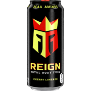 REIGN WATCHES Reign Total Body Fuel, Cherry Limeade, Performance Energy Drink, 16 fl oz