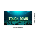 thumbnail image 3 of Football Themed Illuminated Touchdown Banner Party Backdrop Decorations for Sports Events Tailgating Parties Football Watch Parties Stadium Celebrations, 3 of 8