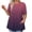 Wine, variant on LIaqionyy Womens Oversized Shirts Loose Short Sleeve Tees Casual Comfortable Crew Neck Summer Tops Clothes