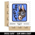 thumbnail image 2 of Smiling Smart Donkey with Glasses Car Window Bumper Water Bottle Phone Tablet Laptop Waterproof Vinyl Decal Sticker Set 5-Pack - Gloss Finish - 3.0", 2 of 7