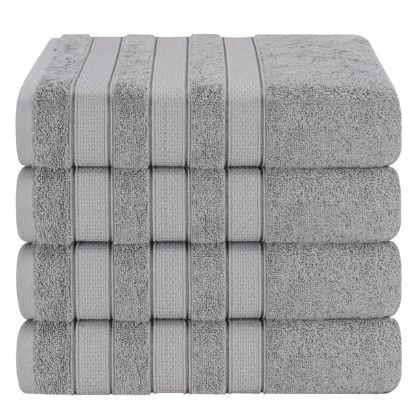 Toallas de baño American Soft Linen Salem, 4 unidades, 69 x 137 cm, 600 g/m²