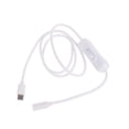thumbnail image 2 of 30cm/100cm USB C Extension Cable with Switches USB C to USB C Extension Cable USB C Male to Female Extension Cable, 2 of 9