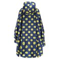 thumbnail image 5 of AOOCHASLIY Ladies Coat Clothes Fashion Women Rain Jacket Coat Printing Hooded For Adults with Pockets Tops, 5 of 5