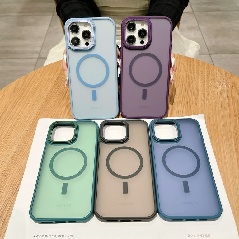 Magnetic for iPhone 14 Pro Max Case, Luxury [Compatible with