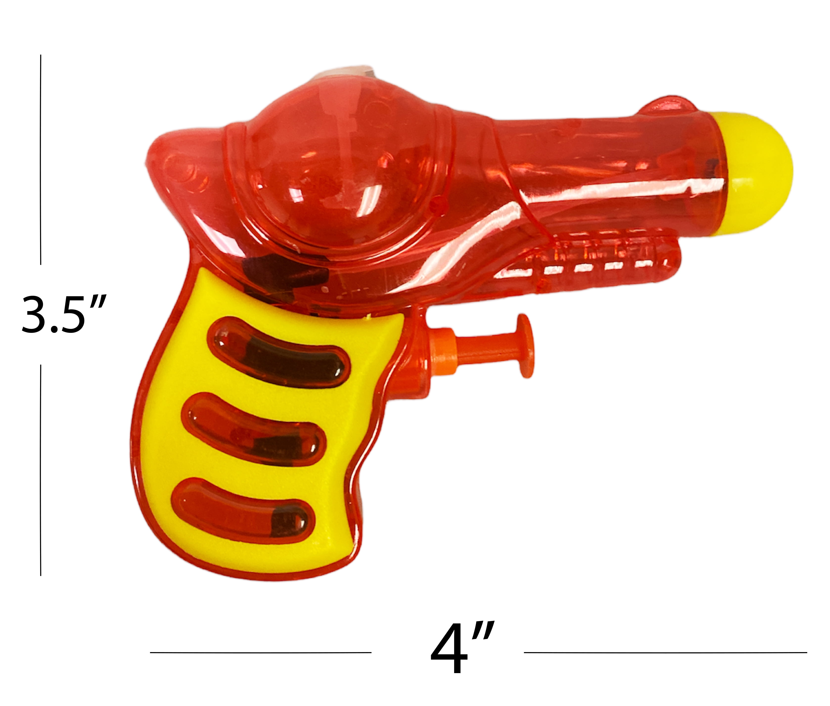 Charmed Set of 24 Neon Grip Water Squirter Gun Beach and Pool Party Favors