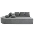 thumbnail image 6 of Modern Modular Memory Foam Compression Sofa, Comfortable Living Room Combination Couch, 4-Seater Sectional Design, 6 of 12