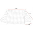 thumbnail image 3 of ZOUSSIQI Filet de But Soccer Filet de Remplacement pour Match de Soccer Extérieur CA919-34595, 3 of 9