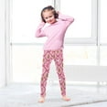thumbnail image 5 of joogoo Girls' Leggings Gingerbread Candy Cane Yoga Pants 5T, 5 of 8