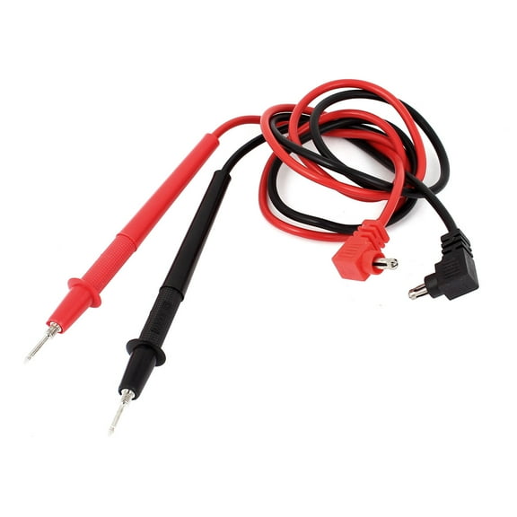 2Pcs 4mm Banana Multimeter Test Probe Tester Wire Cable Red Black 83cm