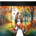 thumbnail image 4 of Hello Fall Basset Hound Football Welcome Autumn with Leaves Pumpkins All Over Print Boxer Briefs Underwear for Men Dad Bassets Dog Breed Lovers Gifts Idea - 00012, 4 of 6