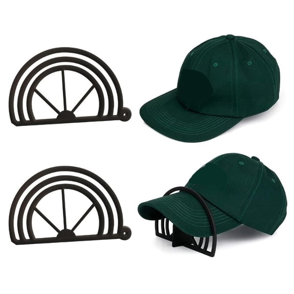 ANXPTIME 2pcs Hat Brim Bender for All Type Caps Convenient Shaper No Steaming Required