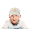 thumbnail image 2 of DALIX Youth Cute Teddy Bear Hat Cotton Baseball Cap in Beige, 2 of 7