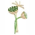 thumbnail image 5 of WRISTBIQUE Alloy Brooch Pin for Garments Scarfs Hats Wedding Proms 1Pcs 2.1X1.2in, 5 of 8