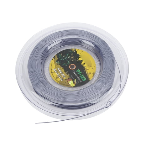 Double Tennis Racket String Tennis Racquet String Reel, Double Ribbed Design Single Fiber 1.25mm ...