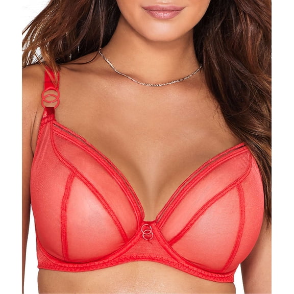 Curvy Kate Womens Lifestyle Sheer Plunge Bra Style-CK5711