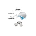 thumbnail image 5 of Ergo Chef Pro Series 8pc Smart Pan Set, Removable Handles, Space Saving Nesting, Electric, Gas & Induction Cooking, RVs & Camping, Stainless Steel & Ceramic w/ Glass Lid, 5 of 13