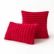 thumbnail image 1 of Almohada de felpa de vellón corto de otoño e invierno con pelo largo y pelo de conejo vertical, cojín suave para sala de estar, dormitorio, sofá, funda de almohada, 1 of 6