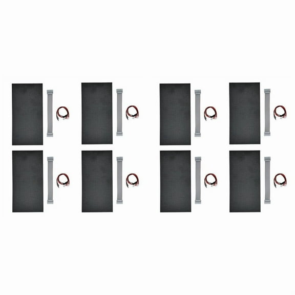 8Pcs P5 Indoor LED Screen Panel 64X32 LED Display Module 16 Scan Full Color LED Electronic Screen Display 320X160mm