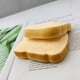 thumbnail image 3 of Tostada Pan Rebanado Juguete Antiestrés Forma De Pan Squishes Juguete Sensorial Fidget Toys Alivio Del Estrés Para Niños Y Adultos Juguete Divertido Y Complicado Para Apretar Regalo Para Pascua Navida, 3 of 5