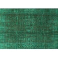 thumbnail image 1 of Ahgly Company Indoor Rectangle Oriental Turquoise Blue Modern Area Rugs, 7' x 10', 1 of 4