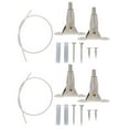 thumbnail image 1 of 2 conjuntos Muebles Anchor de pared Muebles Straps Anchores de muebles para la prueba de bebés, 1 of 8