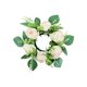 thumbnail image 2 of Corona de peonía para candelabro, flores de imitación, decoración para fiestas europeas, decoración de escritorio para bodas, decoración del hogar, guirnalda de flores simuladas para, 2 of 7