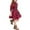 E, variant on Sngxgn Girls Dresses Short Sleeve Solid Color Casual A-Line Pleated Dress(F,110)