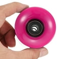 thumbnail image 4 of Unique Bargains Roues de Longboard 60mm avec Roulements ABEC-9 Roues de Rue pour Skateboards Cruiser 80A, Rose Rouge Noir Lot de 4, 4 of 4