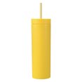 thumbnail image 1 of CSChome Straw Cup Large Capacity Leak proof 16OZ Cup with Lid: Matte Body Milk Coffee Juice Mug, 1 of 7