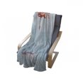 thumbnail image 4 of Flamingo Soft Flannel Fleece Throw Blanket, Exotic Birds Necks Shape as Heart with Reflections on Water, Cozy Plush for Indoor and Outdoor Use, 50" x 60", Dark Salmon Blush, by Ambesonne, 4 of 6
